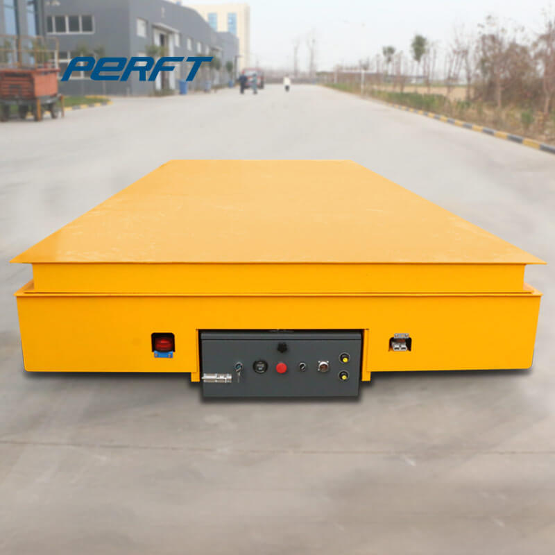 industrial motorized cart for metallurgy industry 90 ton 